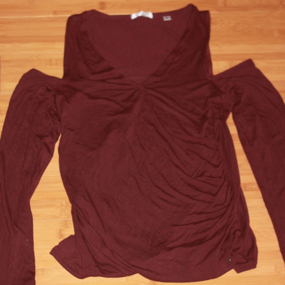 Abercrombie & Fitch Cold Shoulder Blouse